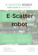 E-Scatter robot